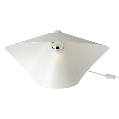 Designheure - Table lamp-Designheure-NONNE - Lampe à poser Blanc L55cm | Lampe à poser 